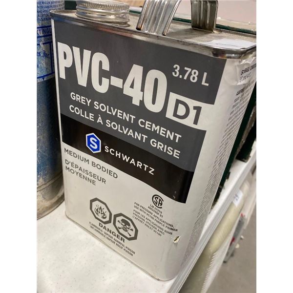 3.78L OF GREY SOLVENT CEMENT
