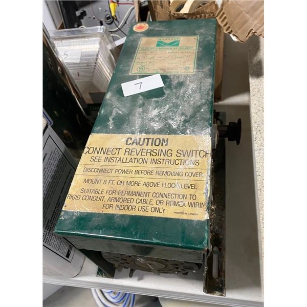 GARAGE DOOR MOTOR
