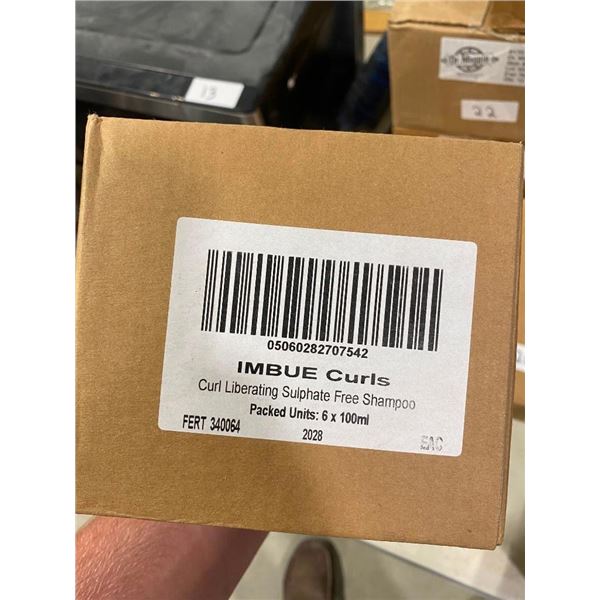 5 TINS OF LEE STAFFORD IMBUE CURLS HAIR PRODUCT