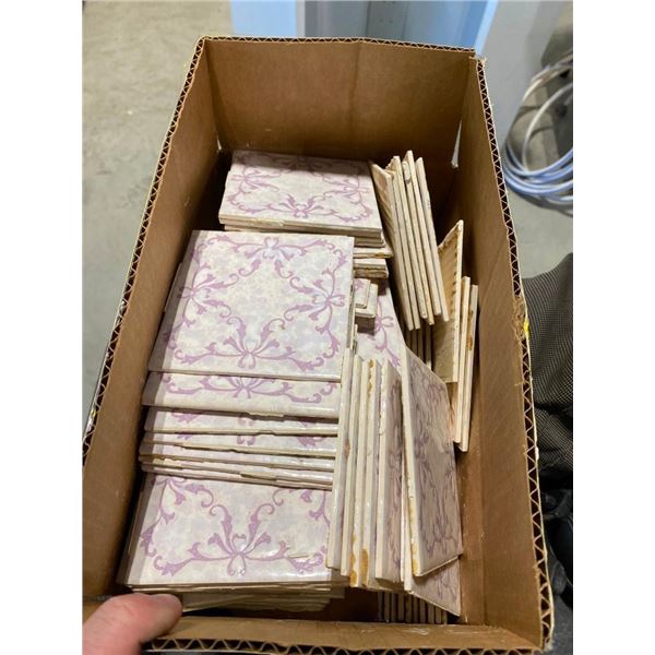 BOX OF 4IN TILES