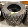 Image 1 : PAIR OF 27X11 R14 4-WHEELER TIRES