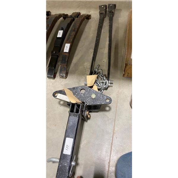 2IN HITCH BALL MOUNT WITH SWAYBARS