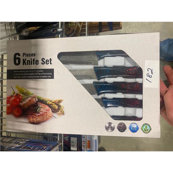 6PC KNIFE SET