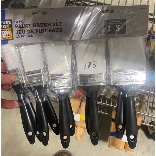 10PC PAINT BRUSH SET