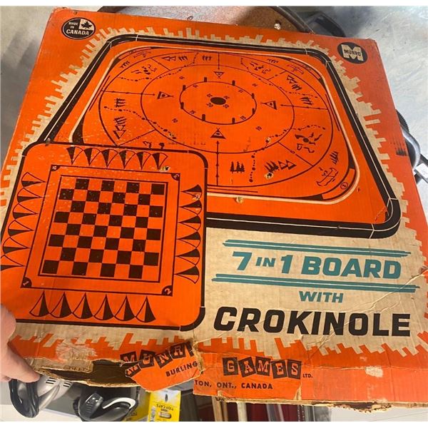 CROKINOLE BOARD