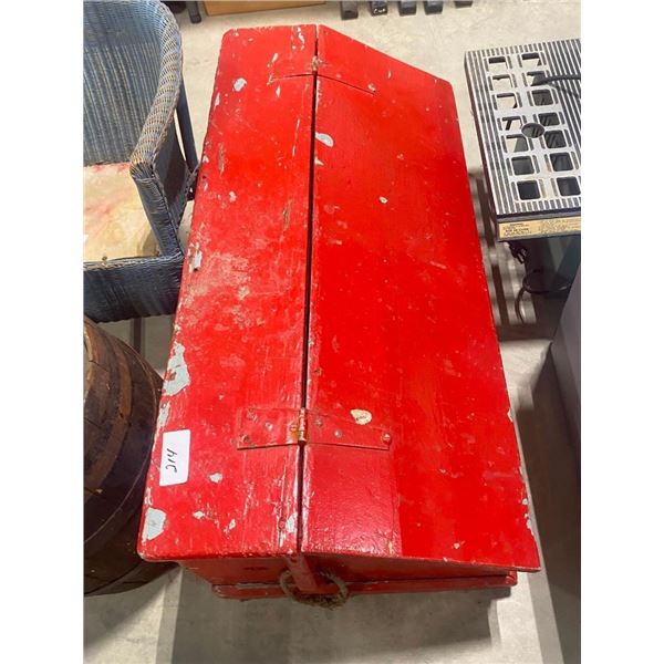 36IN WOODEN CRATE