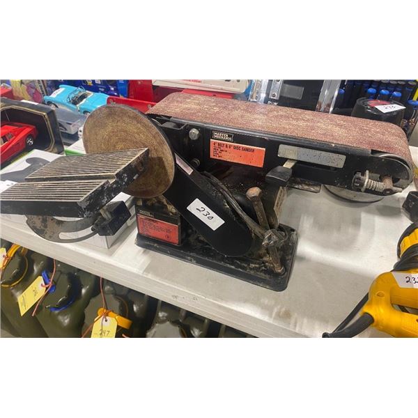4IN BELT AND DISC SANDER