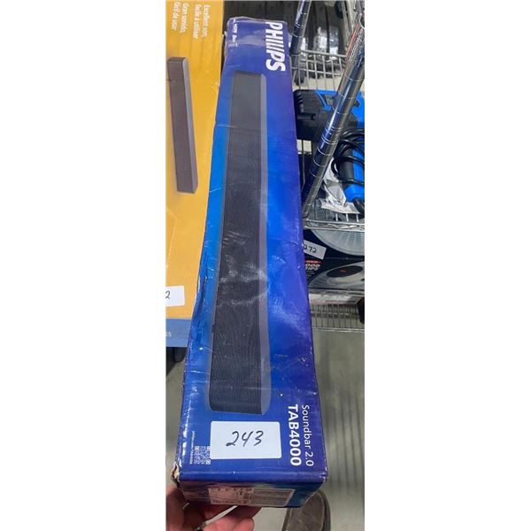 PHILIPS 32IN SOUND BAR