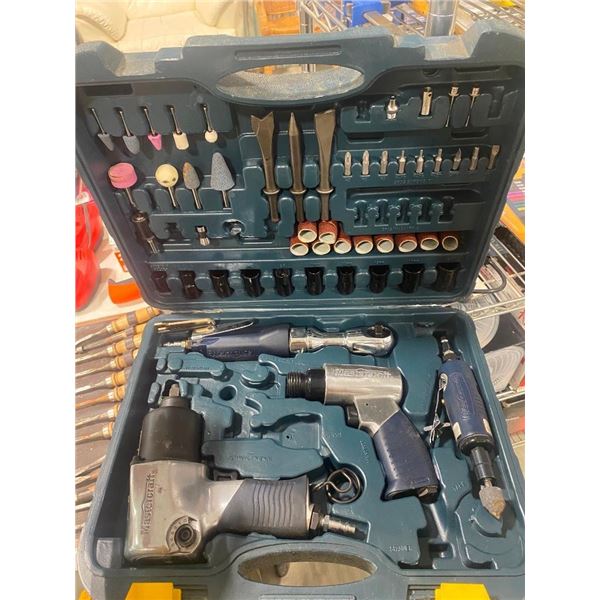 MASTERCRAFT AIR IMPACT AND CHISEL AND DIE GRINDER SET
