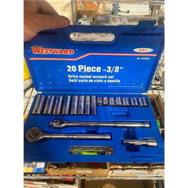 WESTWARD 20PC SOCKET SET