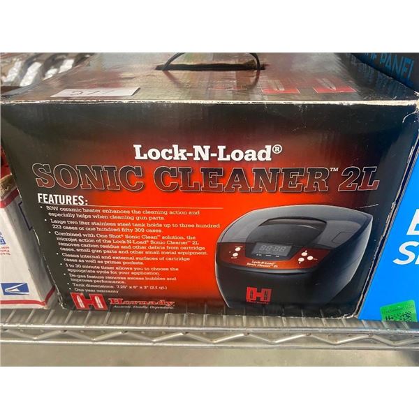 SONIC CLEANER FOR CLEANING GUN PARTS