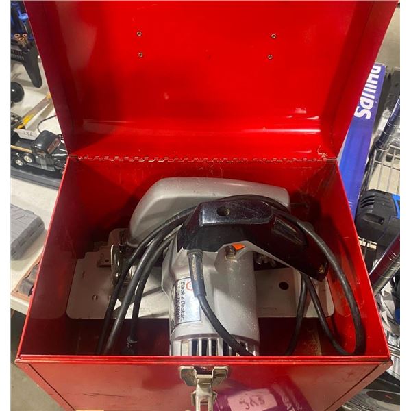 SKILSAW AND SMALL TOOL BOX
