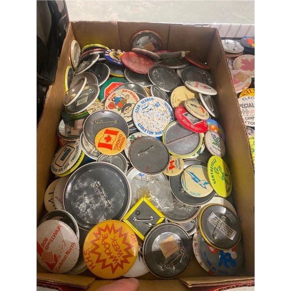 BOX OF ASSORTED SHIRT PINS