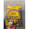 Image 1 : 2 DEWALT 10IN SAW BLADES