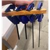 Image 1 : 4 WOOD CLAMPS