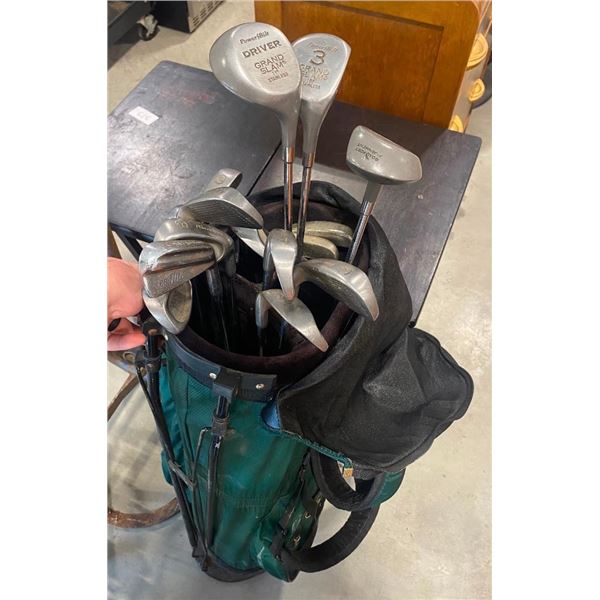 FULL SET OF GOLF CLUBS WITH BAG