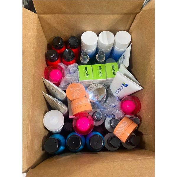 BOX OF ASSORTED HAIR PRODUCTS