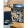 Image 1 : BOX OF ASSORTED BRACKETS AND HARDWARE - UNSURE WHAT FOR