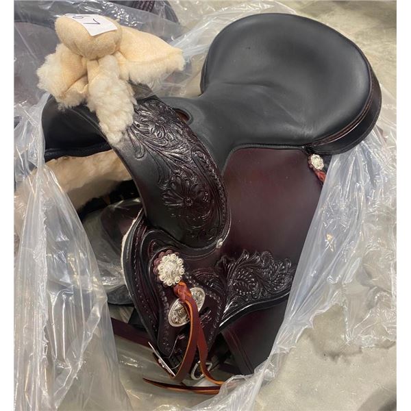 HILASON COMPLETE SADDLE - MODEL # IN PIC