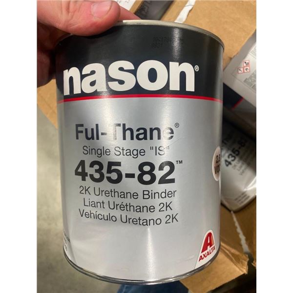 APPROX. 4G OF 2K URETHANE BINDER - CANS DENTED