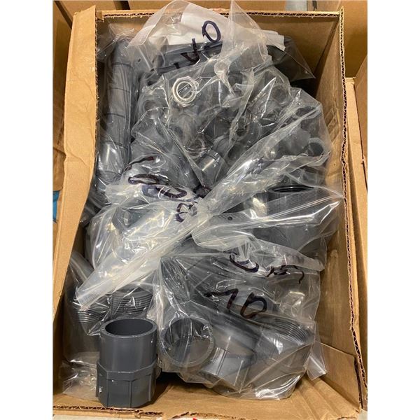 ASSORTED PVC COUPLINGS AND ADAPTERS