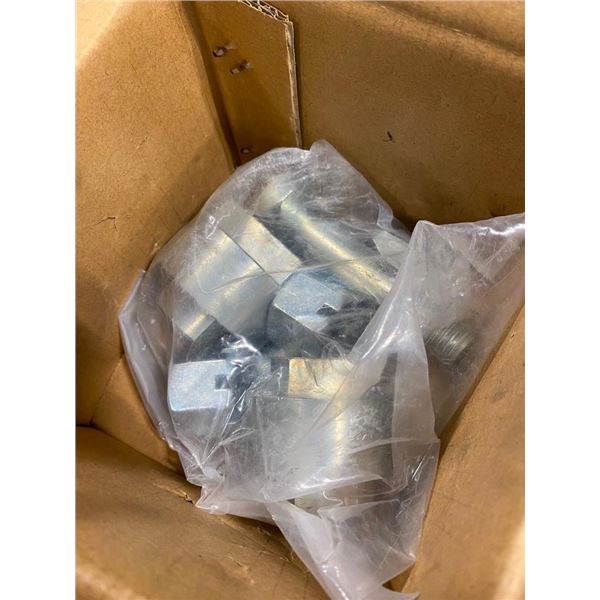 SMALL BOX OF LARGE T-BOLT HARDWARE