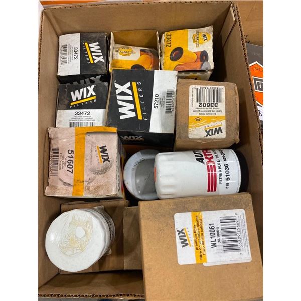 BOX OF ASSORTED FILTERS