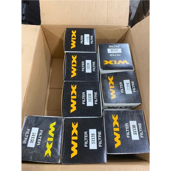 BOX OF ASSORTED AIR FILTERS