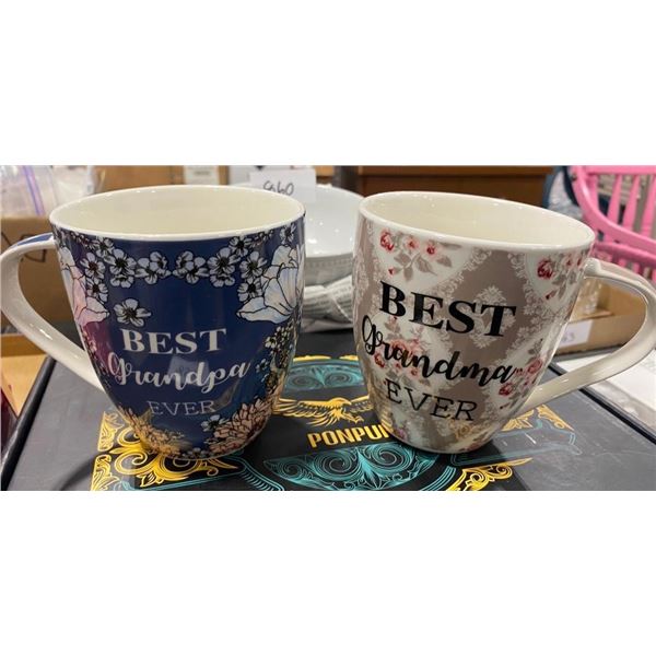 GRANDPA AND GRANDMA MUG
