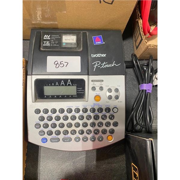 STAND-ALONE LABEL MAKER