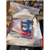 Image 1 : BOX LOT OF SEWING MATERIAL, ETC.