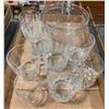 Image 1 : 8 GLASSES AND A BOWL
