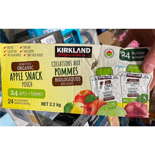 APPROX. 24 APPLE SNACK POUCHES