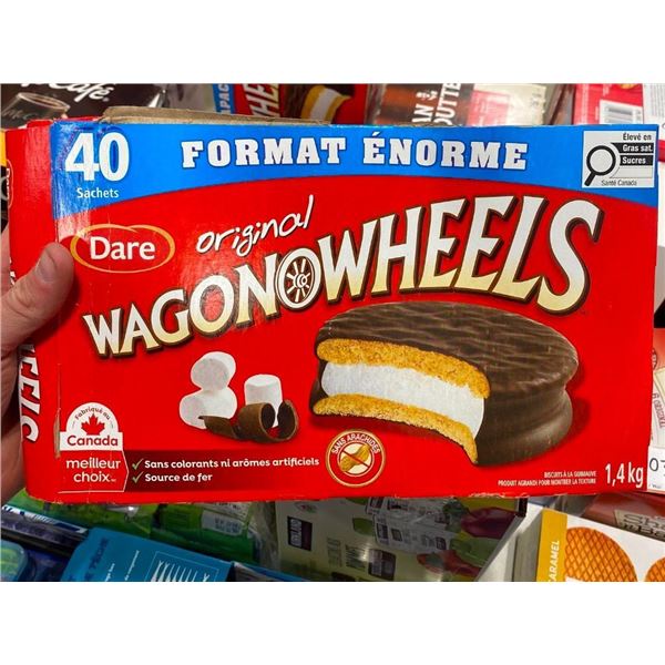 40 WAGON WHEEL SNACKS