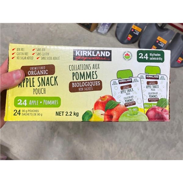 24 APPLE SNACK POUCHES