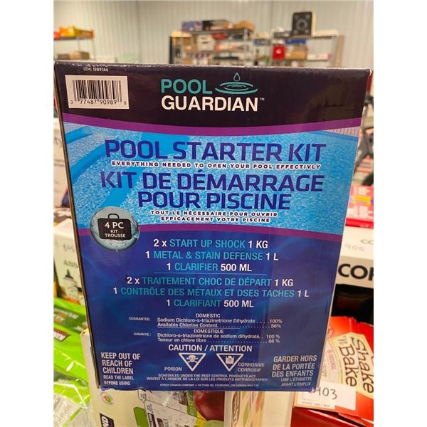 4PC POOL STARTER KIT