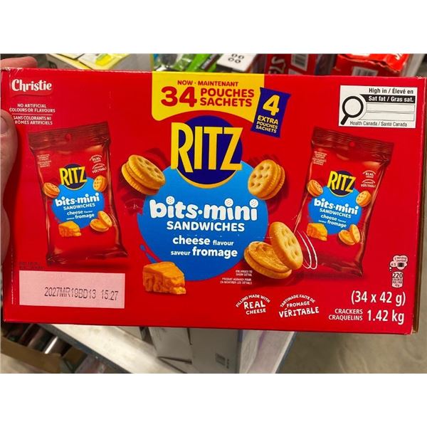 34 RITS CRACKER PACKS
