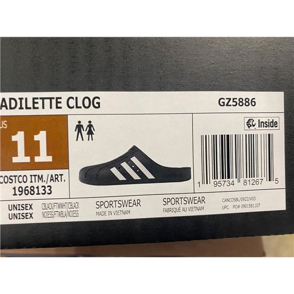 SIZE 11 MENS ADIDAS SLIDES