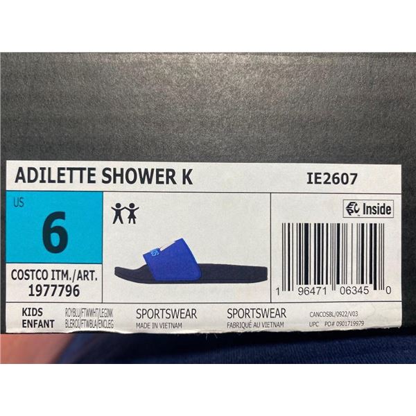 SIZE 6 ADIDAS SLIDES