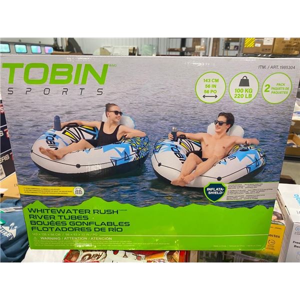 2 RELAXING WATER TUBES