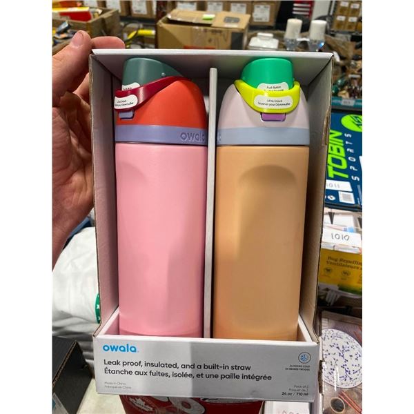 2 OWALA WATER BOTTLES