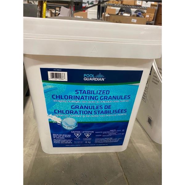 18KG OF STABILIZED CHLORONATION