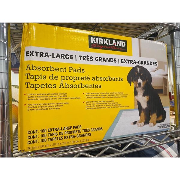 100 EXTRA LARGE TRAINING PADS