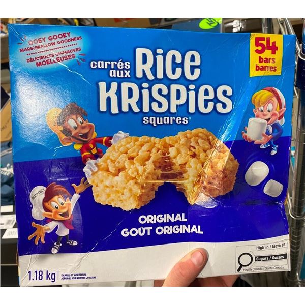 54 RICE KRISPIE SQUARES