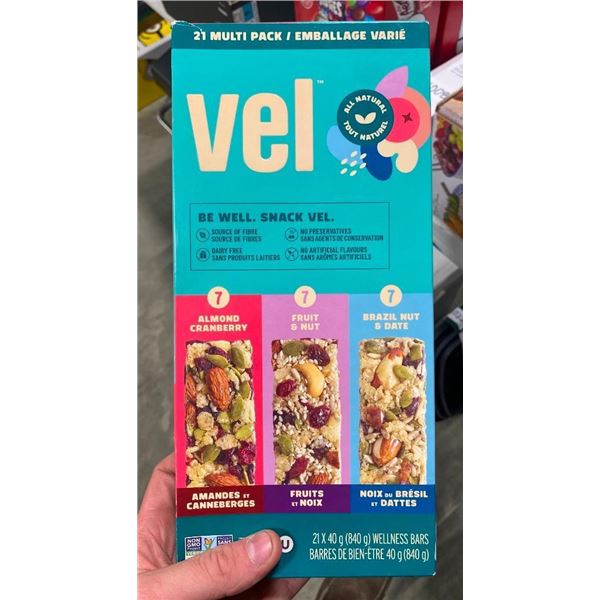 APPROX. 20 ASSORTED GRANOLA BARS