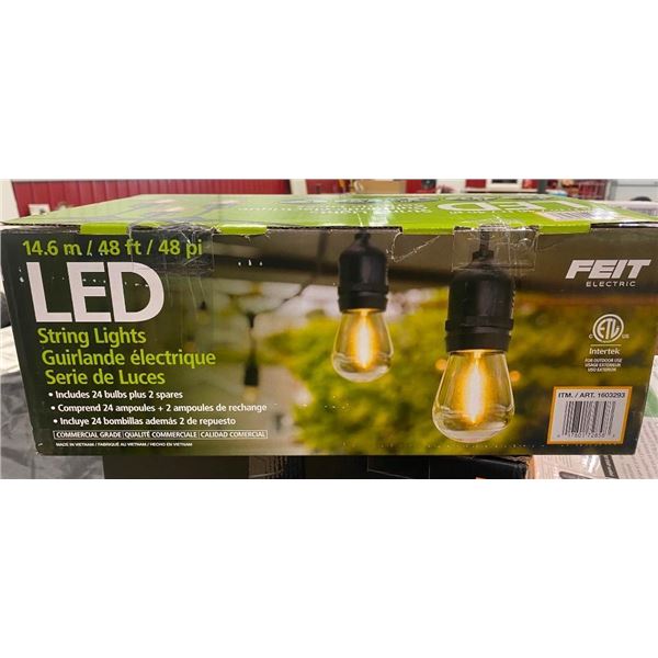 48FT OF LED STRING LIGHTS