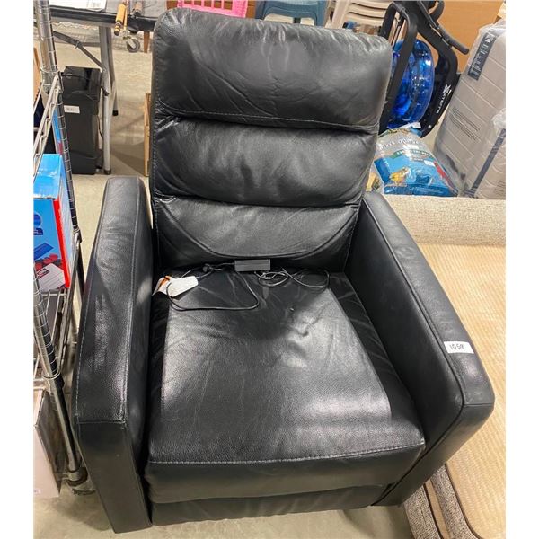 ELECTRIC POWERED LEATHER ROCKING RECLINER CHAIR