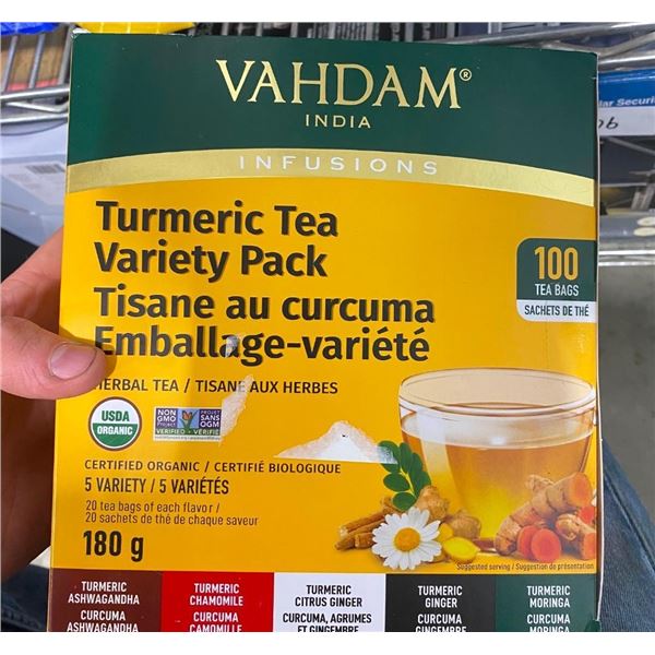 100 PACK OF ASSORTED TEA PACKS