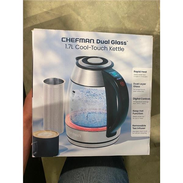 CHEFMAN DUAL GLASS KETTLE