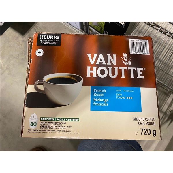 80 VAN HOUTTE FRENCH ROAST KEURIG PODS
